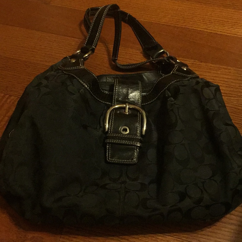 Black Coach handbag